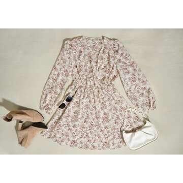 CUPSHE Floral Mini Dress for Effortless Style and Comfort