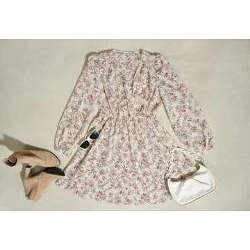 CUPSHE Floral Mini Dress for Effortless Style and Comfort