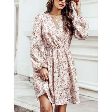 CUPSHE Floral Mini Dress for Effortless Style and Comfort