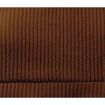 Lilosy High Waisted Tummy Control Bikini Ribbed Sporty Brazilian Swimsuit Set Women Highwaisted Cheeky Cut Leg Rise Bottom Crop Push Up Top 2 Piece Bathing Suit Brown Medium