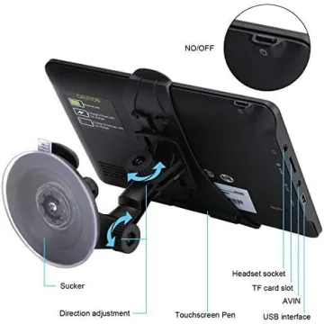 Car GPS Navigator with 2024 Maps and Touch Screen