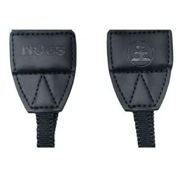 Nocs Provisions Woven Tapestry Strap, Binocular & Camera Reinforced Adjustable Fit Universal Wide Shoulder & Neck Strap for Men & Women - Midnight