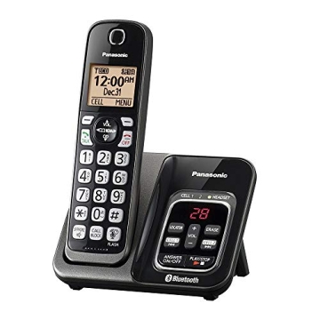 Buy Panasonic KX-TG833SK Talking Caller ID Cordless Phone