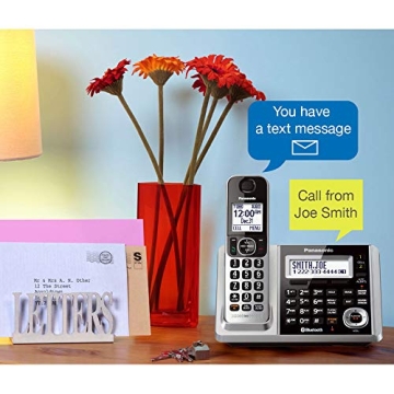 Buy Panasonic KX-TG833SK Talking Caller ID Cordless Phone