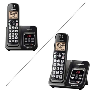 Buy Panasonic KX-TG833SK Talking Caller ID Cordless Phone
