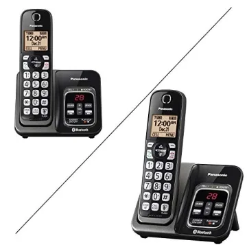 Buy Panasonic KX-TG833SK Talking Caller ID Cordless Phone