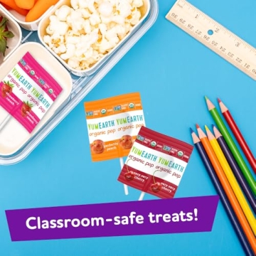 YumEarth Organic Lollipops, 250 Allergy Friendly Treats