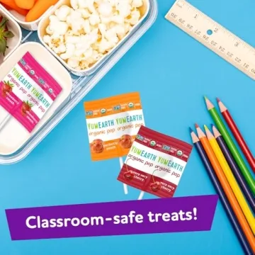 YumEarth Organic Lollipops, 250 Allergy Friendly Treats
