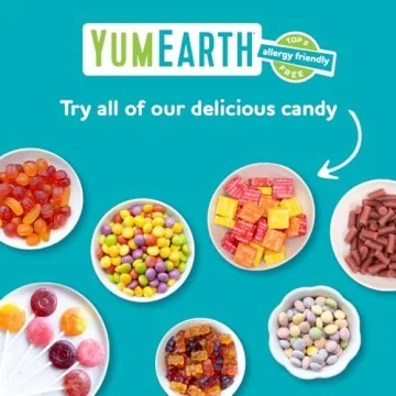 YumEarth Organic Lollipops, 250 Allergy Friendly Treats