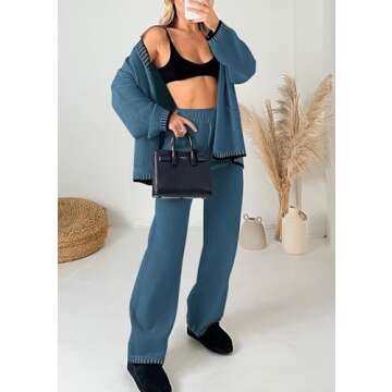 PRETTYGARDEN Women's Knit Lounge Sets Perfect for Relaxation