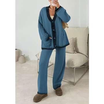 PRETTYGARDEN Women's Knit Lounge Sets Perfect for Relaxation