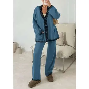 PRETTYGARDEN Women's Knit Lounge Sets Perfect for Relaxation