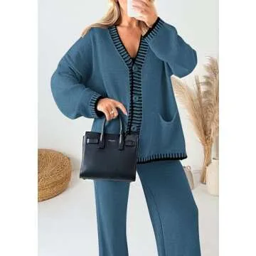 PRETTYGARDEN Women's Knit Lounge Sets Perfect for Relaxation