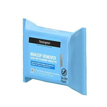 Neutrogena Makeup Remover Cleansing Towelettes, Daily Face Wipes to Remove Dirt, Oil, Makeup & Waterproof Mascara, 25 ct. (Pack of 2)