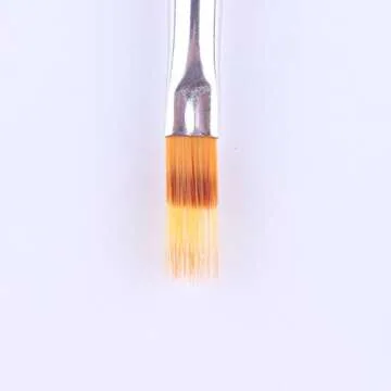 WOKOTO Black Wood Handle Ombre Brush Gel Acrylic Nail Brush Manicure Tools For Gradient UV Gel Nail