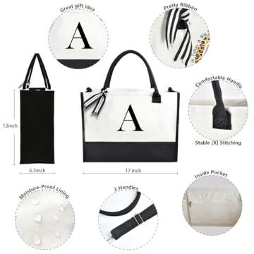 Erpotyl Mother's Day Gift Tote Bag for Mom and Women