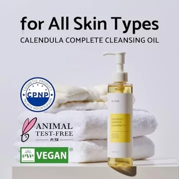 IUNIK Vegan Cleansing Oil for All Skin Types - Gentle Makeup Remover