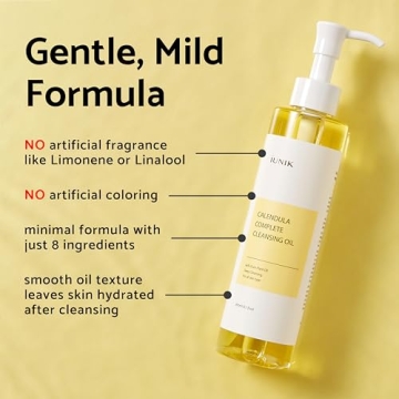 IUNIK Vegan Cleansing Oil for All Skin Types - Gentle Makeup Remover