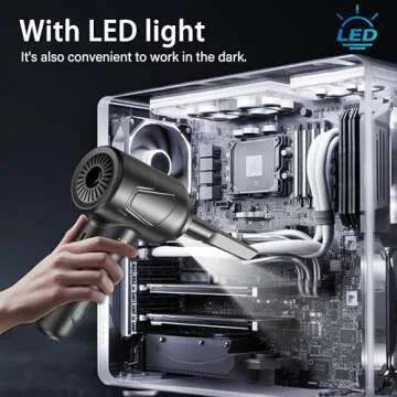 Powerful Compressed Air Duster for Electronics Cleaning