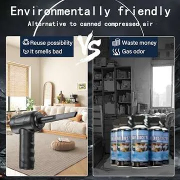 Powerful Compressed Air Duster for Electronics Cleaning