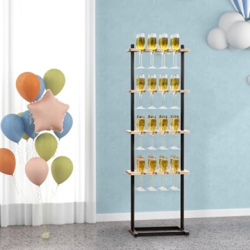 Elegant ikare Champagne Wall for Memorable Celebrations