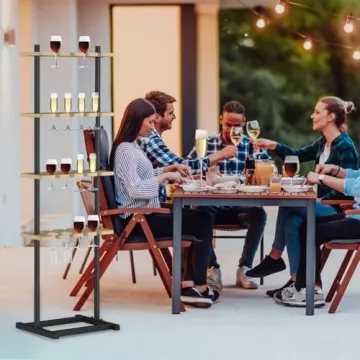 Elegant ikare Champagne Wall for Memorable Celebrations