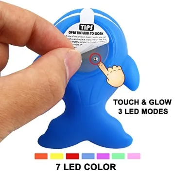 Enchanting Light Up Bath Toys for Kids - 8 Floating Animals