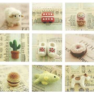 DOD-Life 36 Colors Merino Wool Fibre Roving for Needle Felting Hand Spinning BIN,3g/Color, Total 108g