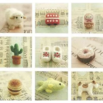 DOD-Life 36 Colors Merino Wool Fibre Roving for Needle Felting Hand Spinning BIN,3g/Color, Total 108g