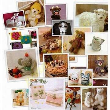 DOD-Life 36 Colors Merino Wool Fibre Roving for Needle Felting Hand Spinning BIN,3g/Color, Total 108g