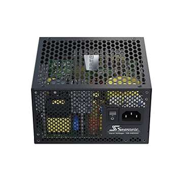 Seasonic PRIME TX-1000, 1000W 80+ Titanium, Full Modular, Fan Control in Fanless, Silent, and Coolin...