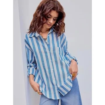 Stylish CIDER Santorini Linen-Blend Beach Shirt for All-Day Comfort