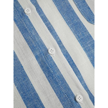 Stylish CIDER Santorini Linen-Blend Beach Shirt for All-Day Comfort