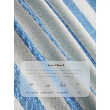 Stylish CIDER Santorini Linen-Blend Beach Shirt for All-Day Comfort