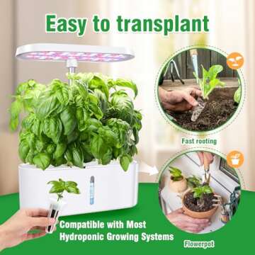 Aukful 201 PCS Grow Pod Kits for Indoor Gardening Enthusiasts