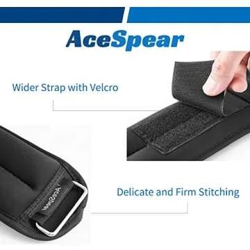 AceSpear Ankle Weights for All Ages Comfortable Training