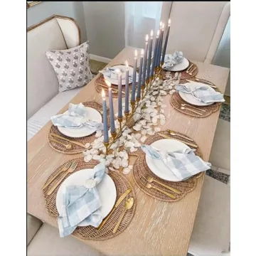 Handwoven Pumpkin Placemat for Festive Autumn Dining