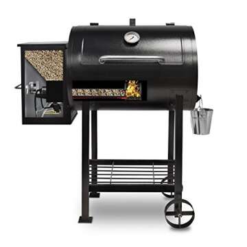 Pit Boss 71700FB Pellet Grill, 700 Square Inches, Black