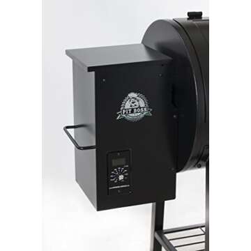 Pit Boss 71700FB Pellet Grill, 700 Square Inches, Black