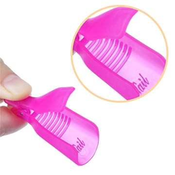 IME Nail Polish Remover Clips Set - Eco-Friendly Nail Care