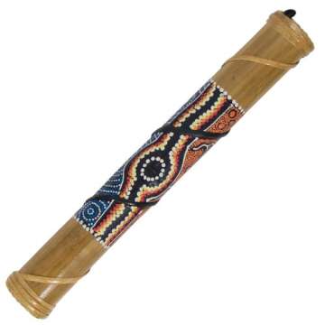 New Age Source Rain Stick - Artisanal Musical Relaxation Tool