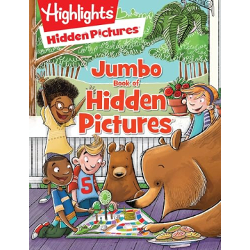 Jumbo Book of Hidden Pictures with 200 Seek-and-Find Puzzles