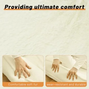 Comfortable Human Sized Dog Bed with Adjustable Heights