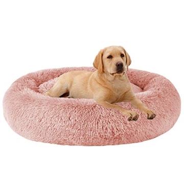 MFOX Calming Dog Bed for Medium Large Dogs Comfort