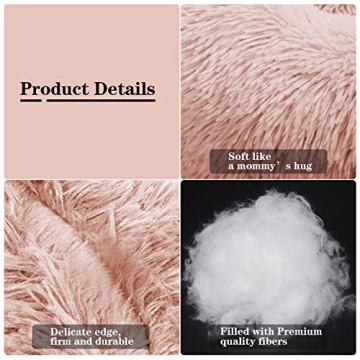 MFOX Calming Dog Bed for Medium Large Dogs Comfort