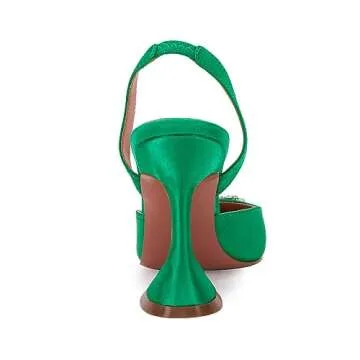 VETASTE Crystal Slingback Pumps for Women - Stylish Heels