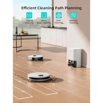 Airzeen Robot Vacuum with Self-Emptying and Smart Mapping