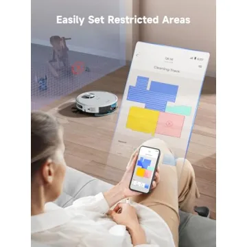 Airzeen Robot Vacuum with Self-Emptying and Smart Mapping