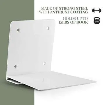 CRIZTA Invisible Floating Bookshelves for Smart Spaces