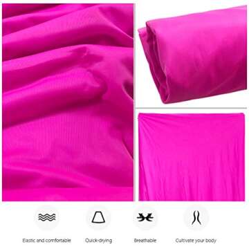 Aerial Yoga Hammock 5M x 2.8M - 2000 lbs Load Capacity